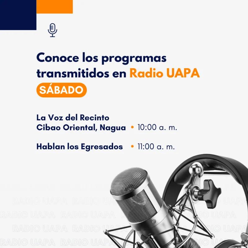 Programa RadioUAPA 6